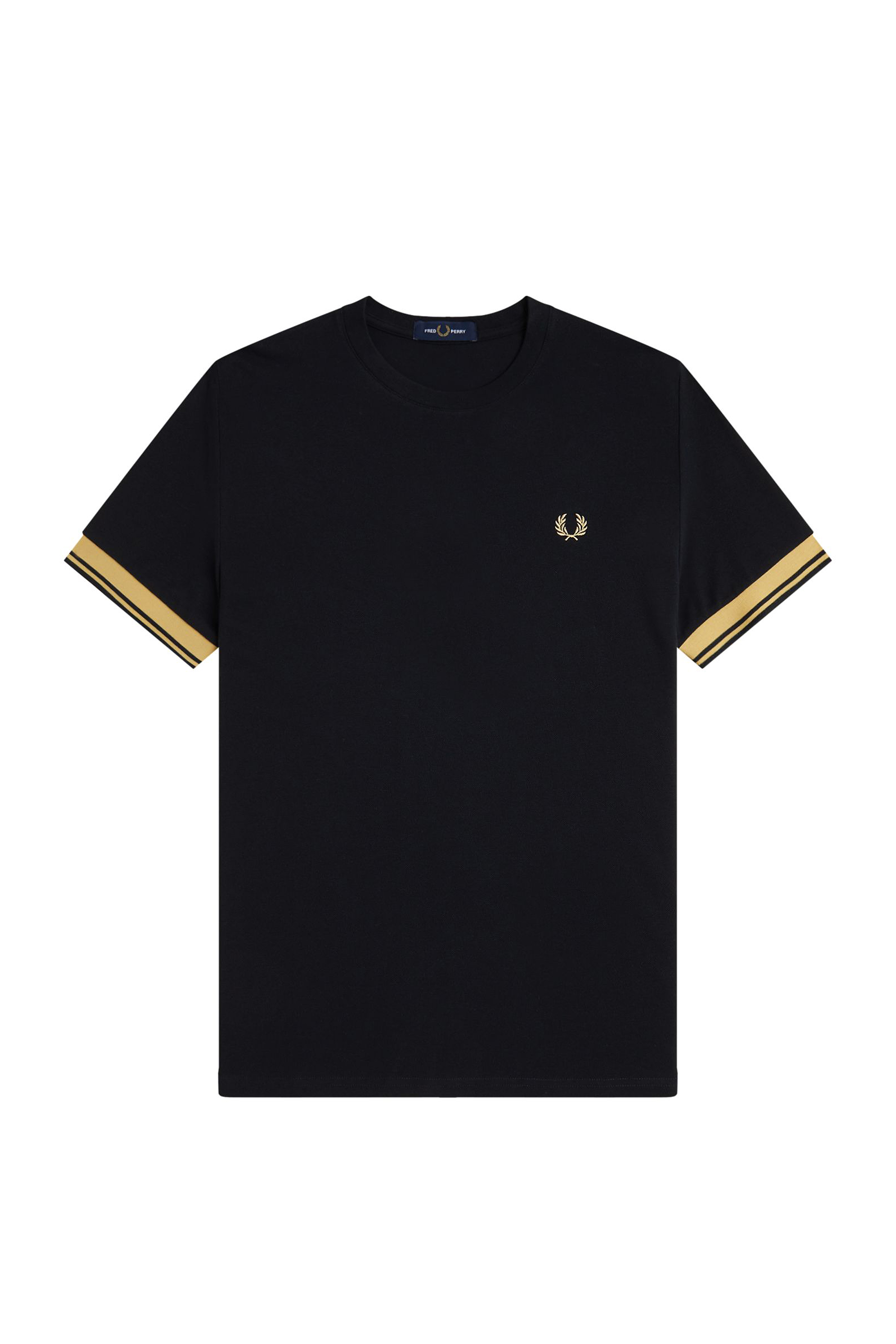 WOMEN'S TWIN TIPPED  CUFF T-SHIRT