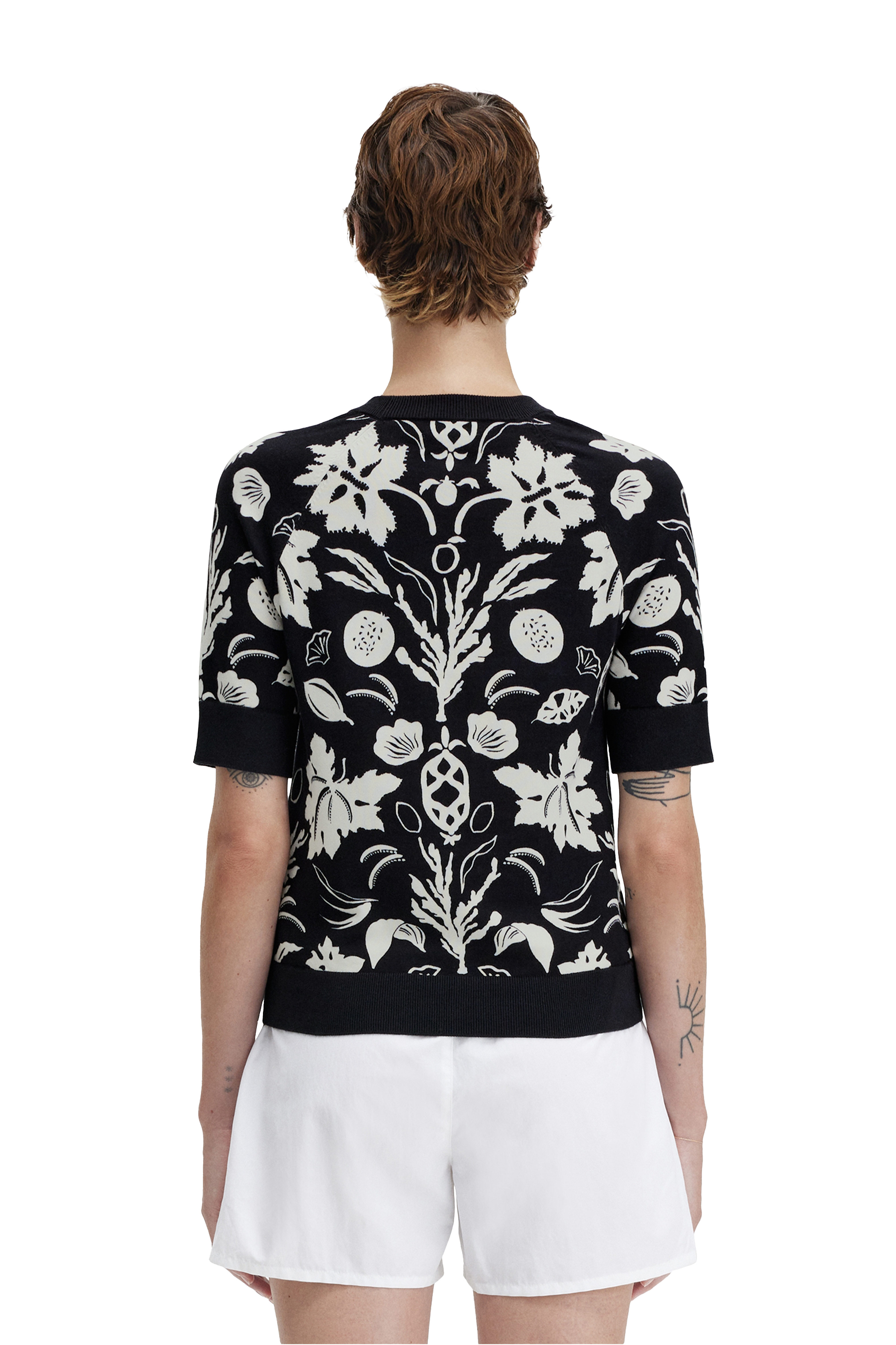 PRINTED KNITTED TOP thumbnail 9